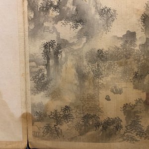 Dong Bangda (China, 1699-1769), toegeschreven: album met acht landschappen, inkt op papier — foto 15