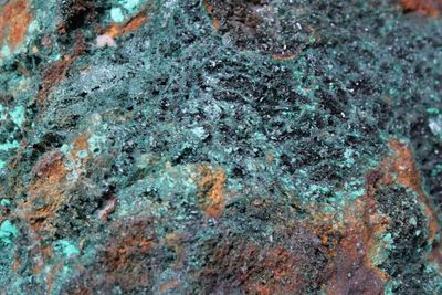 Doos met diverse mineralen en halfedelstenen