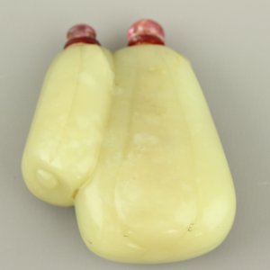 Double tabatière chinoise en jade céladon — photo 3