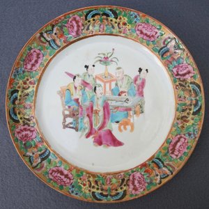 Douze assiettes en porcelaine de Chine famille rose de Canton, Daoguang — photo 17