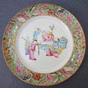 Douze assiettes en porcelaine de Chine famille rose de Canton, Daoguang — photo 19