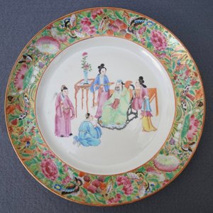 Douze assiettes en porcelaine de Chine famille rose de Canton, Daoguang — photo 23