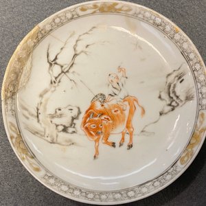 Douze tasses et huit soucoupes en porcelaine de Chine grisaille, Yongzheng/Qianlong — photo 39