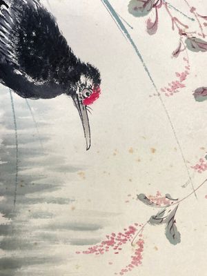 Drie albums: 'Jiang Hanting 江寒汀 (1904-1963), Lin Sanzhi 林散之 (1898-1989) en Qi Gong 启功 (1912-2005)', inkt en kleur op papier — foto 32