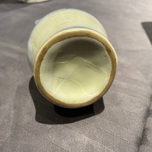 Drie blauw-witte Delftse en Franse apothekerspotten en vier kannen, 17/18e eeuw — foto 22