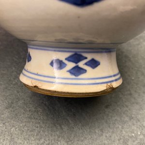 Drie Chinese blauw-witte sprenkelaars voor de Islamitische markt, Kangxi — foto 8