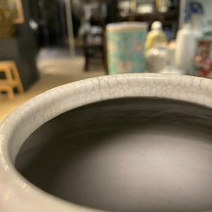 Drie Chinese blauw-witte vazen, 19e eeuw — foto 29