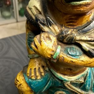 Drie Chinese daktegels met sancai-glazuur, Ming — foto 55