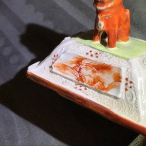 Drie Chinese famille rose dekselvazen met mandarijns decor, Qianlong — foto 20