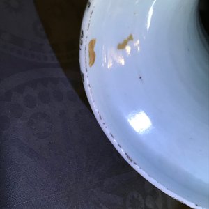 Drie Chinese famille rose en verte vazen, één met Qianlong merk, 19/20 eeuw — foto 26