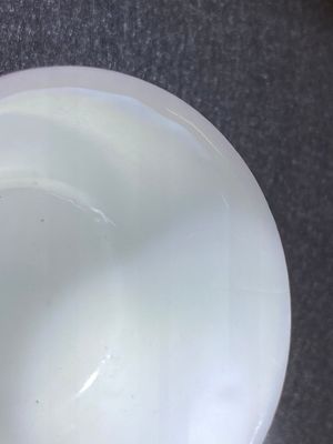 Drie Chinese monochrome roze kommen, Qianlong merk, 19/20e eeuw — foto 5