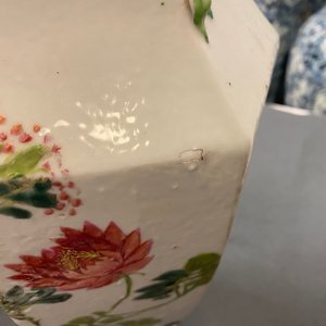 Drie Chinese qianjiang cai vazen, 19/20e eeuw — foto 8