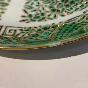 Drie Chinese vazen, een kom en een schotel, 19/20e eeuw — foto 20