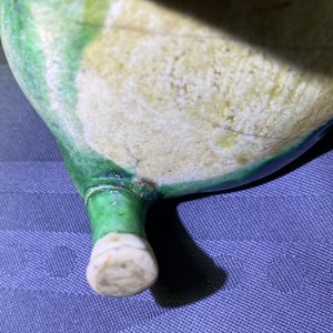 Drie Chinese verte biscuit groepen van Liu Hai op de pad, Kangxi — foto 21
