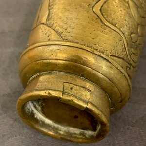 Drie kleine Chinese bronzen vazen, Song en Qing — foto 29