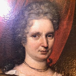 Dutch School, 17th C., Portrait of a lady, dated 1693, oil on canvas — 照片 11