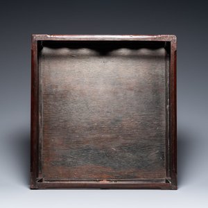 Echiquier de Xiangqi en bois incrusté de nacre, Chine, 19ème — photo 3