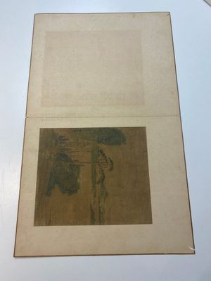 Ecole chinoise: Cinq œuvres diverses avec paysages et fleurs, encre et couleur sur soie, signé Zizhou 子帚, 19/20ème — photo 6