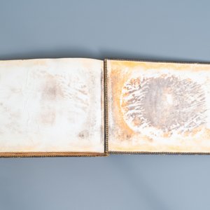 Ecole chinoise de Canton, encre et couleurs sur papier, 19ème: album de 29 paysages et scènes de punitions — photo 31