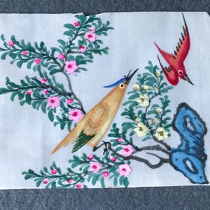 Ecole chinoise de Canton, encre et couleurs sur papier de riz, 19ème: une collection de 39 dessins dans six albums — photo 22