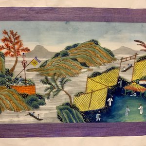 Ecole chinoise de Canton, encre et couleurs sur papier de riz, 19ème: une collection de 39 dessins dans six albums — photo 86