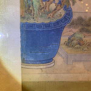 Ecole chinoise, encre et couleurs sur soie, 18ème: 'Le maquillage d'une dame' — photo 11