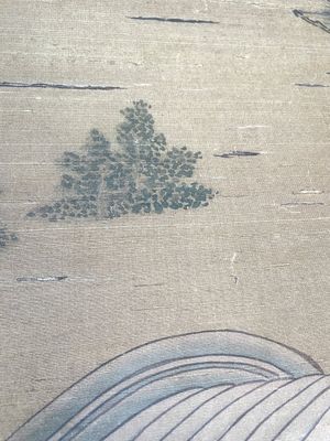 Ecole chinoise: 'L'empereur Qianlong avec des enfants', encre et couleur sur soie, 18/19ème — photo 20