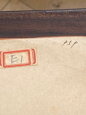 Ecole chinoise : Sept œuvres avec des insectes et des pivoines, encre et couleur sur soie, 19/20ème — photo 31