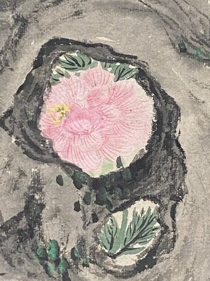 Ecole chinoise: Six œuvres avec des oiseaux, des fleurs et des fruits, encre et couleur sur papier, 19/20ème — photo 9