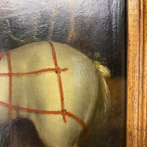 Ecole flamande d'après Albrecht Dürer, 16/17ème, huile sur panneau: Saint Eustache ou Saint Hubert — photo 27