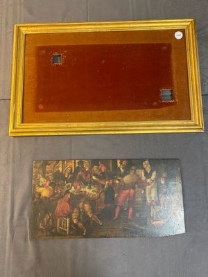 Ecole flamande: 'Faire la fête dans une auberge', huile sur panneau, 17ème — photo 2