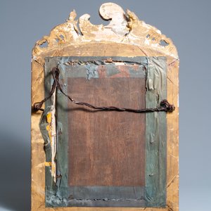 Ecole flamande, huile sur panneau, 2ème moitié du 16ème: Vierge de pitié — photo 5