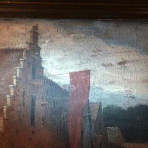 Ecole flamande: Kermesse flamande, huile sur panneau, 17ème — photo 7