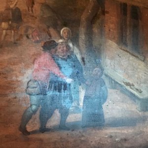 Ecole flamande: Kermesse flamande, huile sur panneau, 17ème — photo 17