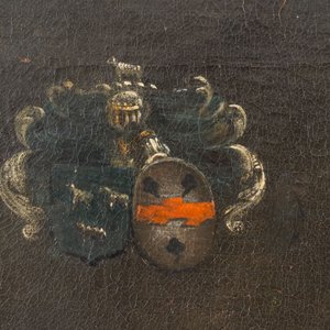 Ecole flamande: Une paire de portraits de nobles, huile sur toile, 17ème — photo 6