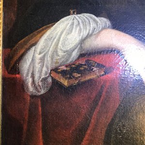Ecole hollandaise, 17ème, Portrait d'une femme, daté 1693, huile sur toile — photo 14