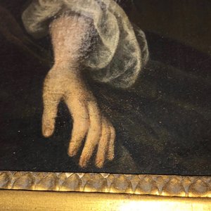 Ecole hollandaise, 17ème, Portrait d'une femme, daté 1693, huile sur toile — photo 4