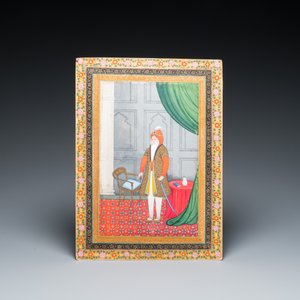 Ecole indienne, miniature: 'Le Maharaja Ranjit Singh' — photo 2