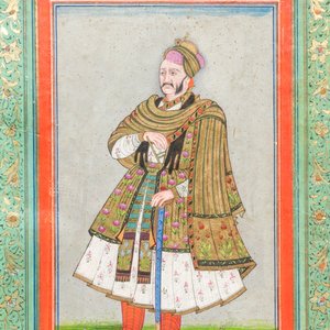 Ecole indienne, miniature: 'Portrait du sultan Abdullah Qutb Shah' — photo 1