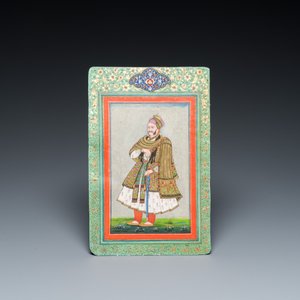 Ecole indienne, miniature: 'Portrait du sultan Abdullah Qutb Shah' — photo 2