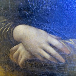 Ecole italienne, d'après Léonard de Vinci: 'Mona Lisa', huile sur toile, datée 1839 — photo 14