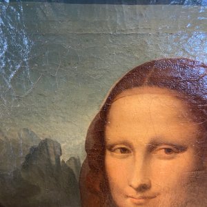 Ecole italienne, d'après Léonard de Vinci: 'Mona Lisa', huile sur toile, datée 1839 — photo 24