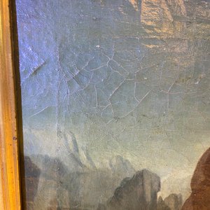 Ecole italienne, d'après Léonard de Vinci: 'Mona Lisa', huile sur toile, datée 1839 — photo 9