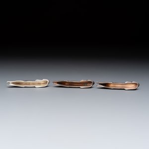 Édouard-Marcel Sandoz (1881–1971) for Maison Gallia, a set of 18 Art Deco silver-plated animal-form knife rests — 照片 17