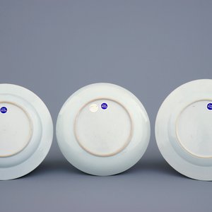 Een 35-delig Chinees famille rose servies met "John Adams" decor, Qianlong, 18e eeuw — foto 5