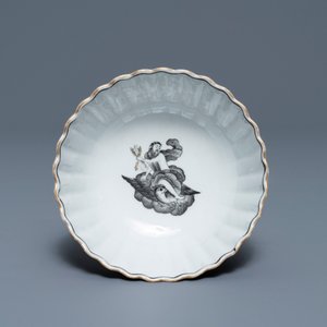 Een 37-delig Chinees grisaille theeservies met decor van Jupiter, Qianlong — foto 4