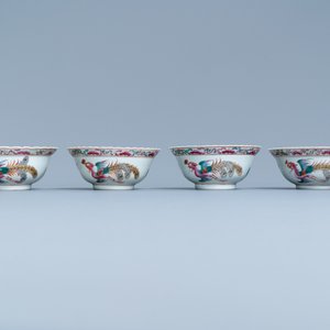 Een 56-delig Chinees famille rose servies voor de Straits of Peranakan markt, 19e eeuw — foto 46