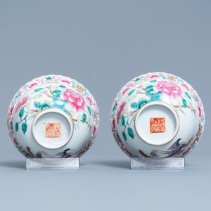 Een 56-delig Chinees famille rose servies voor de Straits of Peranakan markt, 19e eeuw — foto 53