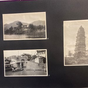 Een aantrekkelijk reisalbum met 107 zwart-witfoto's uit China, ca. 1900-1920 — foto 43
