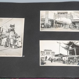 Een aantrekkelijk reisalbum met 107 zwart-witfoto's uit China, ca. 1900-1920 — foto 9